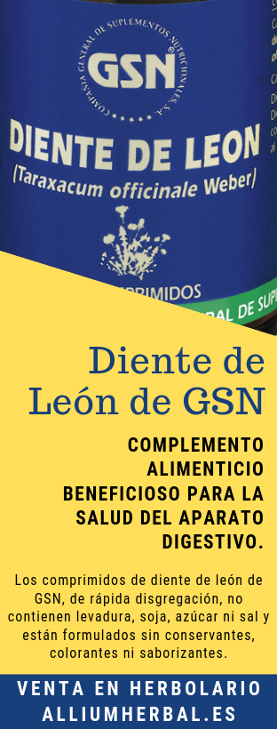 Diente de león 60 comprimidos de GSN