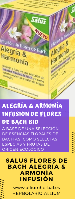Salus Flores de Bach Alegría & Armonía Infusión sobres de 2 gramos