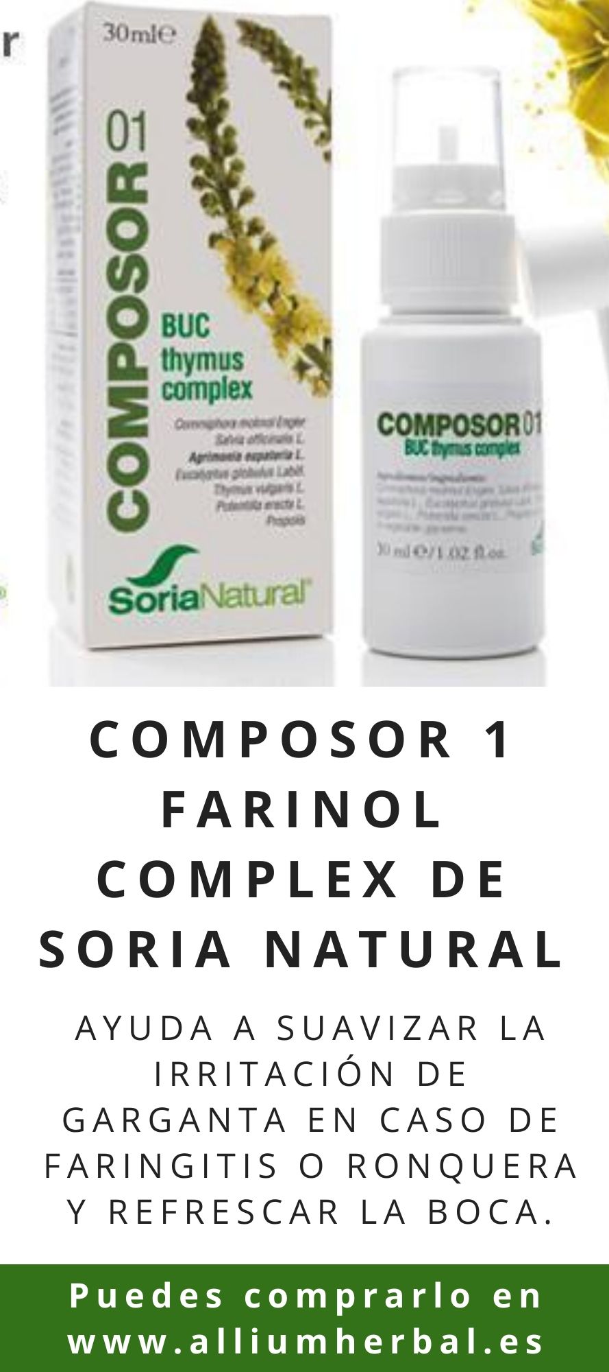 Composor farinol complex de Soria Natural