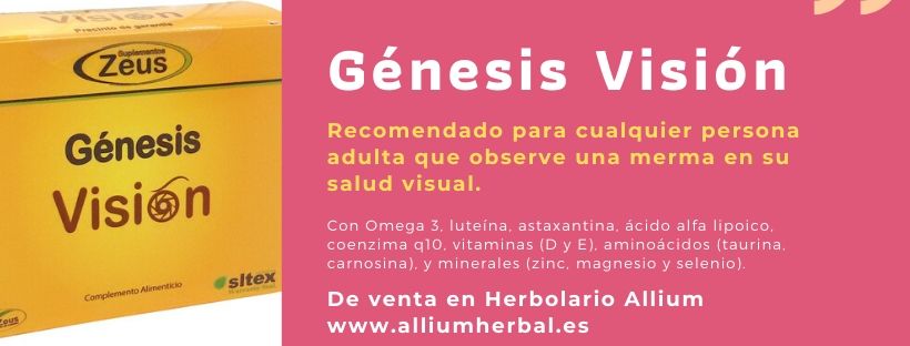 Comprar Genesis visión de Zeus mejora tu salud visual a partir de los 40 