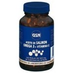 Aceite de Salmón, omega 3 + vitamina E. de GSN