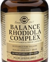 Balance Rhodiola complex de Solgar
