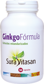 Ginkgo formula 30 cápsulas de Sura Vitasan
