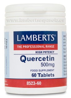 Quercitina 500 mg 60 tabletas de Lamberts