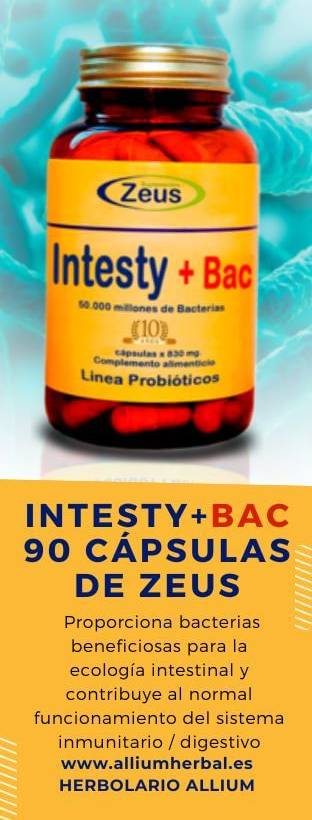 Intesty+Bac 90 cápsulas de Zeus