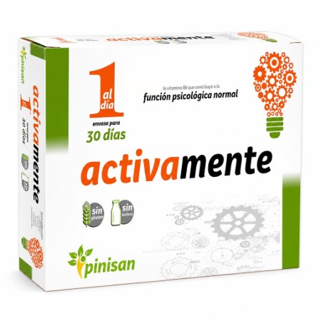 Activamente 30 cápsulas de Pinisan Concentración y equilibrio diarioa