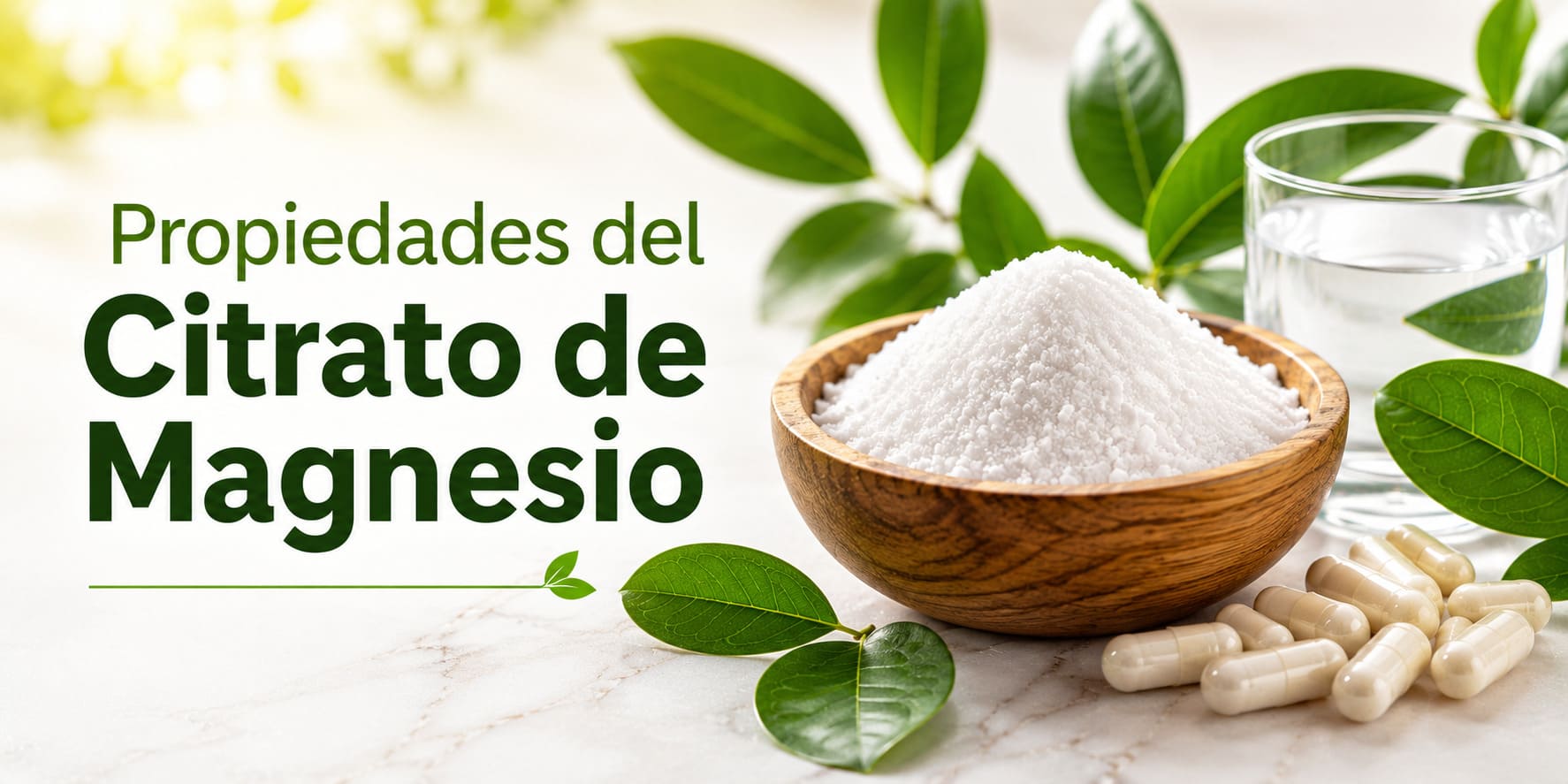 Propiedades del Citrato de Magnesio