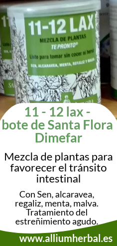 11 - 12 lax - bote 70 gramos de Santa Flora Dimefar