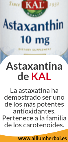 Astaxantina 10 mg 30 capsulas de Solaray