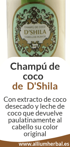 Champú de coco 300 ml de D'Shila