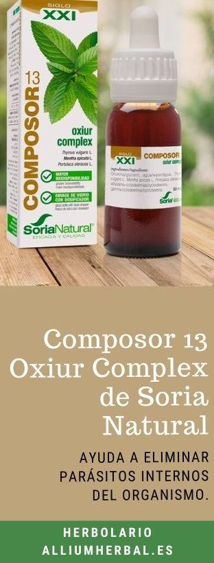 Composor 13 Oxiur Complex de Soria Natural 50 ml