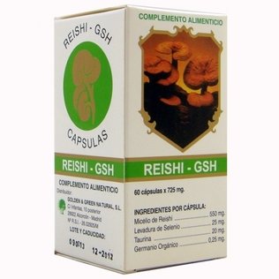 Reishi GSH 60 cápsulas de Golden & Green