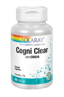 Cogni clear fórmula apoyo cerebral 90 cápsulas de Solaray