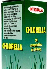 Clorella 500 mg 60 comprimidos de Integralia