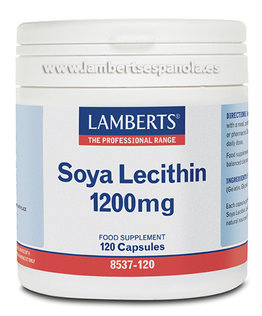 Lecitina de soja 1.200 mg de Lamberts