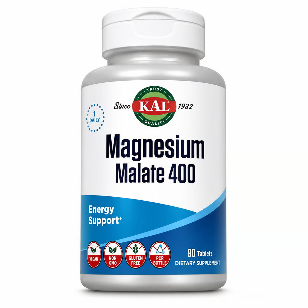 Malate Magnesium 90 comprimidos de KAL Energía y bienestar muscular Malate Magnesium 90 comprimidos de KAL Energía y bienestar muscular