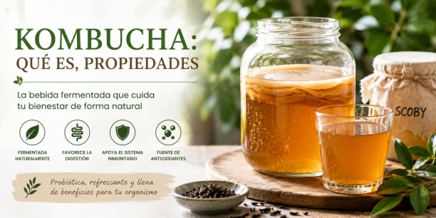 Kombucha: qu&eacute; es, c&oacute;mo se fermenta y qu&eacute; sabemos sobre sus propiedades
