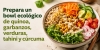 Bowl eco-bio de quinoa, garbanzos y tahini con c&uacute;rcuma