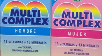 Suplementos multivitam&iacute;nicos y minerales