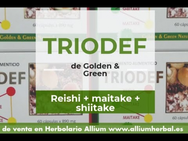 Triodef de Golden &amp; Green complemento diet&eacute;tico con acci&oacute;n beneficiosa para el sistema inmune