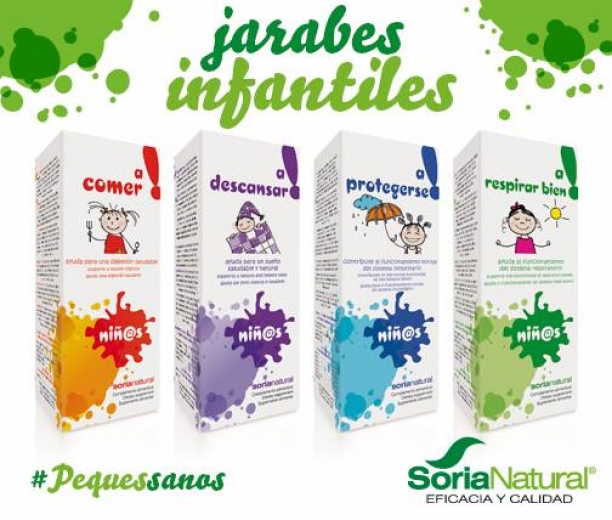 Jarabes infantiles de Soria Natural
