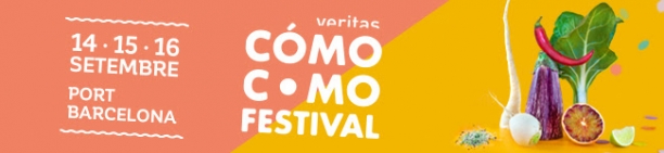 Cómo como festival 14,15 y 16 de septiembre en Barcelona