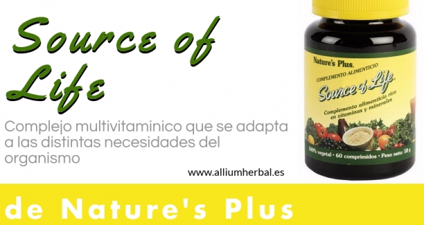 Source of life. Multivitam&iacute;nico y mineral para adultos