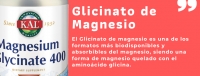 El glicinato de magnesio, facilita y mejora la absorción del magnesio