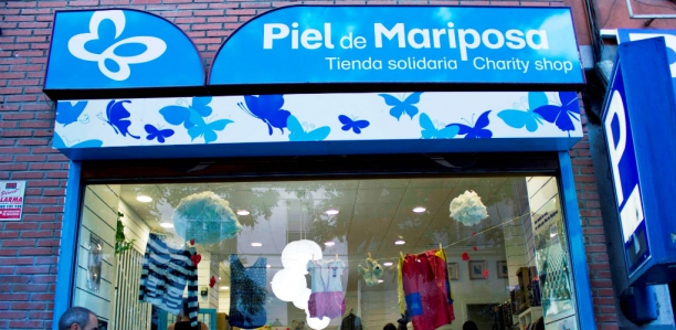 Tienda Asociación &quot;Piel de mariposa&quot; Madrid
