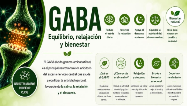 Gaba, trata los problemas de insomnio y stress