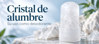 Desodorantes de alumbre