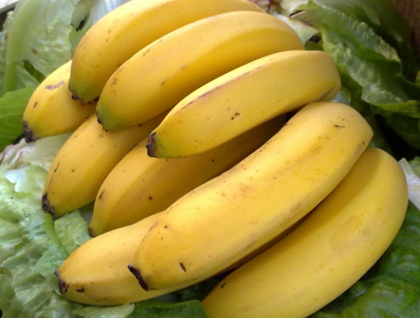 Plátano, fuente de potasio