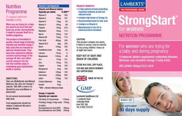 StrongStart de Lamberts