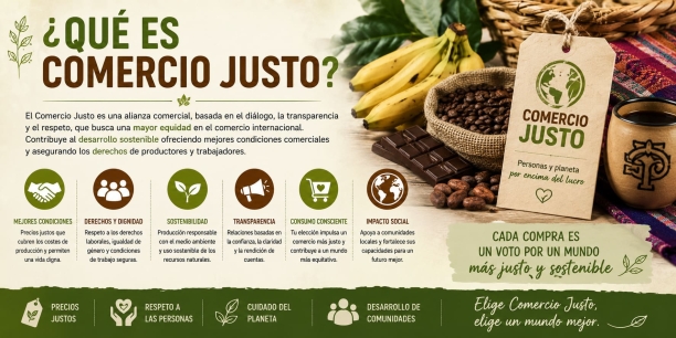 &iquest;Qu&eacute; es el Comercio Justo? Principios, productos y c&oacute;mo reconocerlo