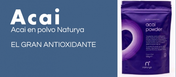Acai en polvo bio de Naturya EL GRAN ANTIOXIDANTE