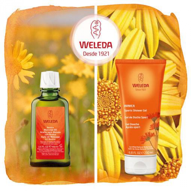 Gel de ducha sport con &aacute;rnica de Weleda