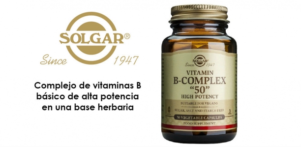 Vitamina B-Complex &quot;50&quot; de Solgar