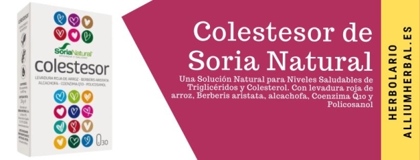 Colestesor 30 c&aacute;psulas de Soria Natural