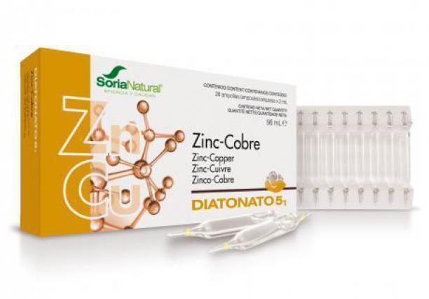Diatonato 5-1 zinc y cobre de Soria Natural