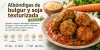 Alb&oacute;ndigas vegetarianas de bulgur y soja texturizada