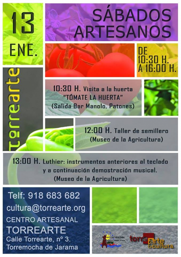 III Mercado de Artesanos de Torrearte, en Torremocha de Jarama, Madrid