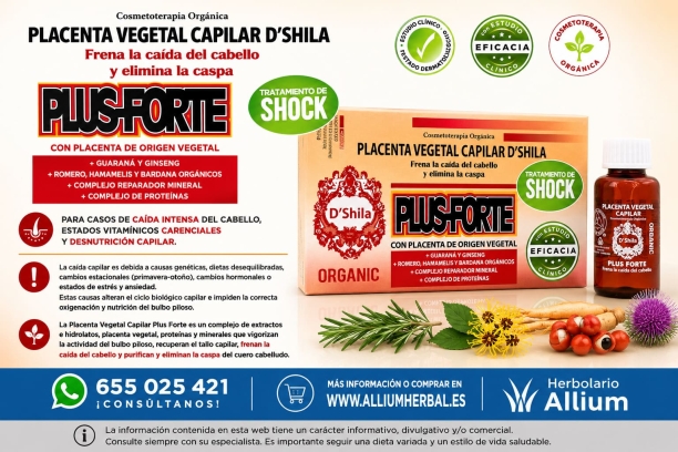 Placenta Capilar Vegetal de D' Shila