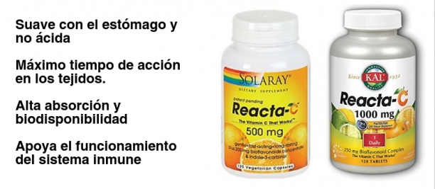 Infograf&iacute;a Reacta C de Solaray y KAL 
