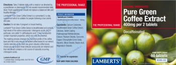 Caf&eacute; verde de Lamberts