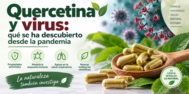 Quercetina y virus: qu&eacute; se ha descubierto desde la pandemia