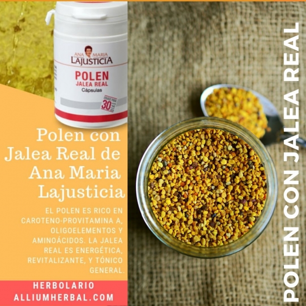 Polen con jalea real de Ana Maria Lajusticia