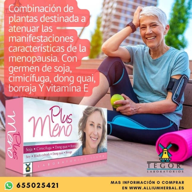 Descubre Meno Plus de Tegor: Tu Compa&ntilde;ero Natural en la Menopausia