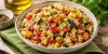 Cusc&uacute;s de cebada con verduras y aceite de oliva