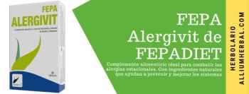 FEPA Alergivit: Flavonoides, Extractos de Plantas y Vitaminas en una Poderosa Fórmula Antialérgica