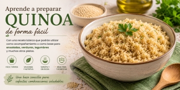 Quinoa: receta b&aacute;sica y c&oacute;mo cocinarla correctamente